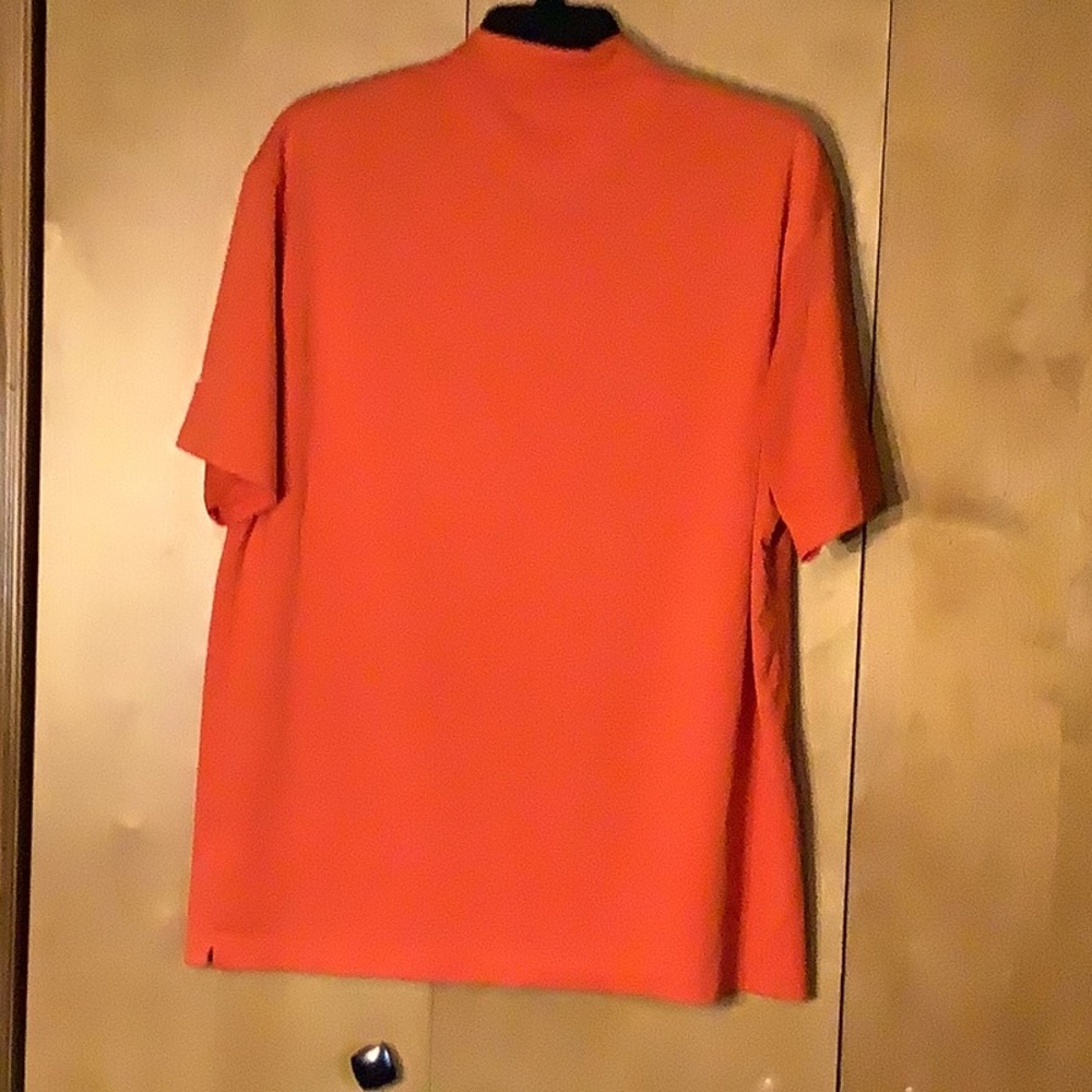 Nike Golf Dri-Fit orange polo, size XXL - Picture 3 of 3
